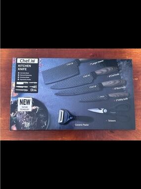 New Chef.W 6-piece kitchen knife set